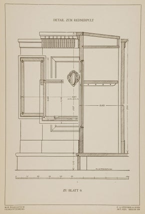 Die Ausstattung der Schulräume (Interior of Classrooms)