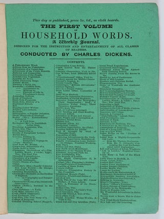 The Personal History, Adventures, Experiences, & Observation of David Copperfield the Younger. Twenty issues bound in 19 monthly parts (Complete)