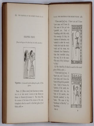 Books on Egypt and Chaldaea. The Book of the Dead. 3 Vols. (English Translation of the Book of the Dead)