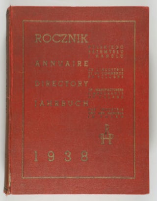 Item #51052 Rocznik Polskiego Przemyslu I Handlu/ Annuaire de L'Industrie et du Commerce en...