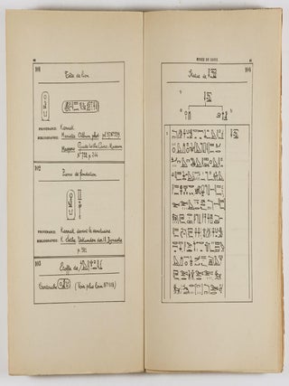 Répertoire Généalogique et Onomastique du Musée du Caire (Genealogical and Onomastic Directory of the Cairo Museum)
