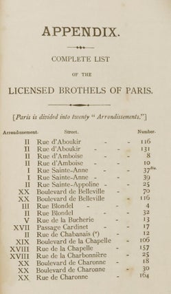 The Pretty Women of Paris; Their Names and Addresses, Qualities and Faults, Being a Complete Directory; or, Guide to Pleasure For Visitors to the Gay City
