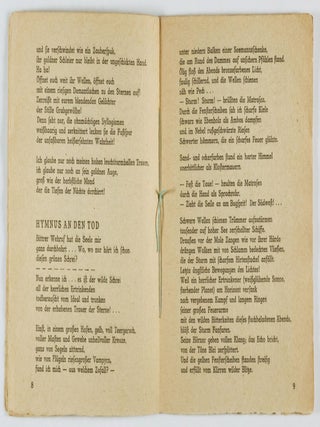 Futuristische Dichtungen (Futuristic Poetry)