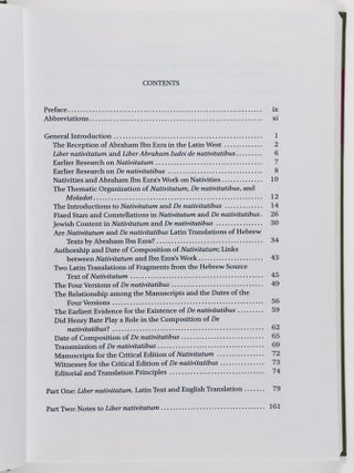 Abraham Ibn Ezra Latinus on nativities : a Parallel Latin-English Critical Edition of 'Liber Nativitatum' and 'Liber Abraham Iudei de Nativitatibus.' Abraham Ibn Ezra's Astrological Writings, Volume 6