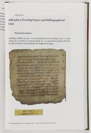 Jewish Prayer Texts from the Cairo Genizah : a Selection of Manuscripts at Cambridge University Library, introduced, Transcribed, Translated, and Annotated, with Images