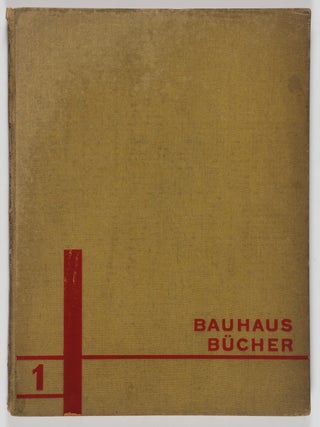 Item #51734 Internationale Architektur - Bauhaus Bücher 1. Walter Gropius, L. Moholy-Nagy
