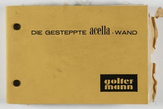 Item #51797 acella-STEPP die gute Wandbekleidung (acella-STEPP the good wall coat). n/a