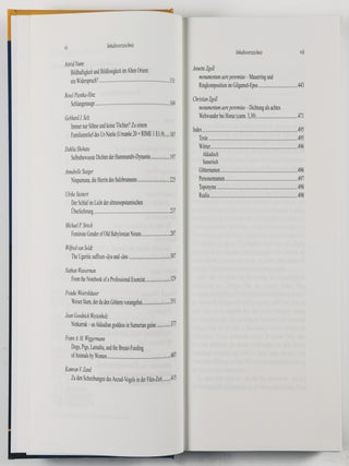 Von Göttern und Menschen : Beiträge zu Literatur und Geschichte des Alten Orients : Festschrift für Brigitte Groneberg