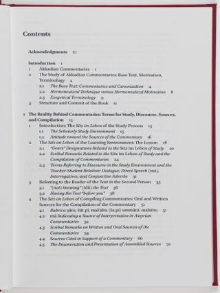 The Exegetical Terminology of Akkadian Commentaries