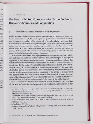 The Exegetical Terminology of Akkadian Commentaries