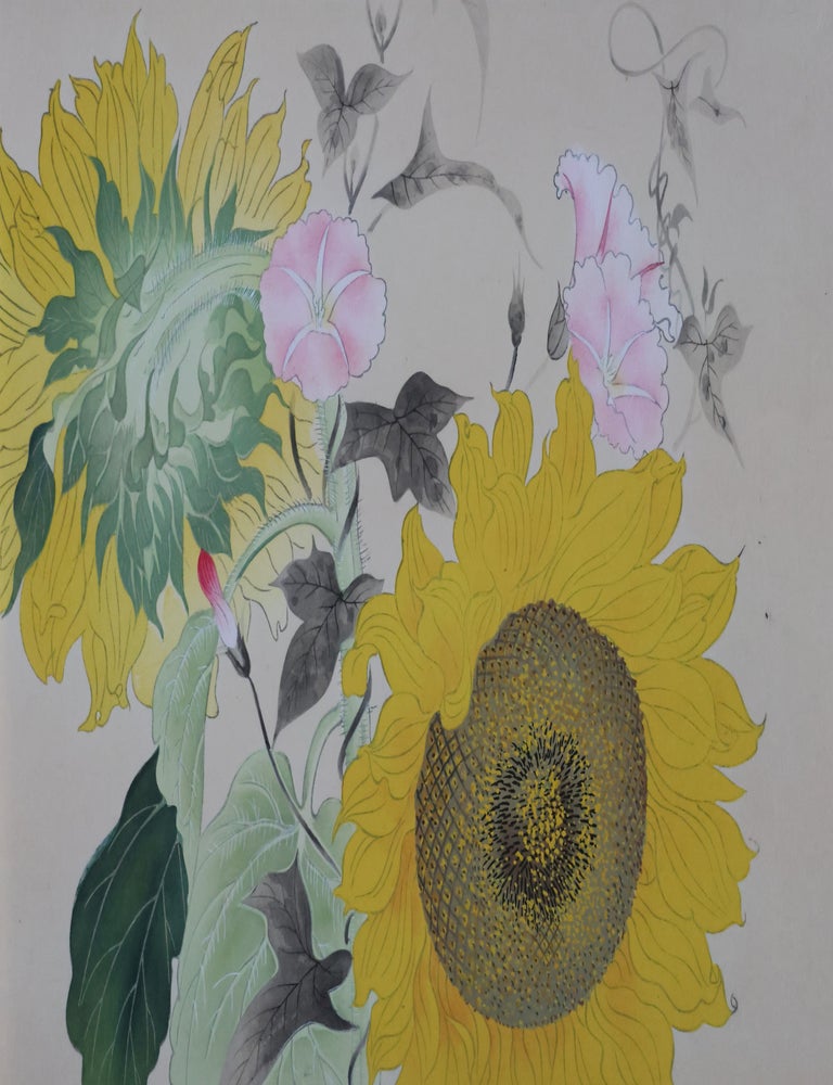 Item #51941 花の調 Hana no Shirabe (Flower Tone) [W/ 50 POCHOIR PLATES]. Sadao Murakami, 村上貞雄.