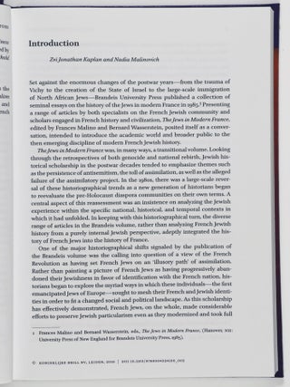 The Jews of Modern France: Images and Identities