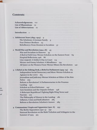 A Jewish Communist in Weimar Germany: The Life of Werner Scholem (1895 – 1940)