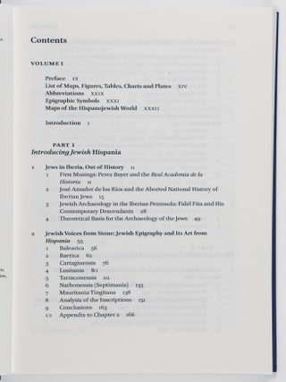Hispanojewish Archaeology (2 vols.): The Jews of Hispania in Late Antiquity and the Early Middle Ages through Their Material Remains