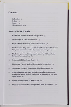 Further Studies on Mesopotamian Witchcraft Beliefs and Literature