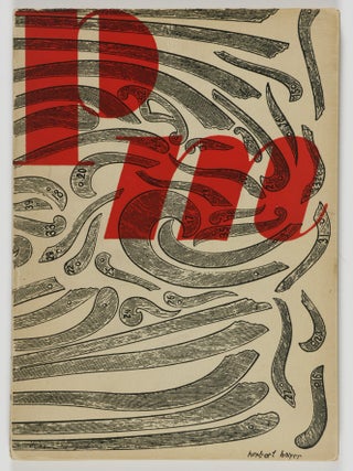 PM December-January 1939/40. Vol 1 No 2. [COVER BY HERBERT BAYER. Percy Seitlin, Herbert Bayer, Text.