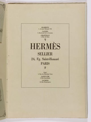 Hermès Sellier Trade Catalog