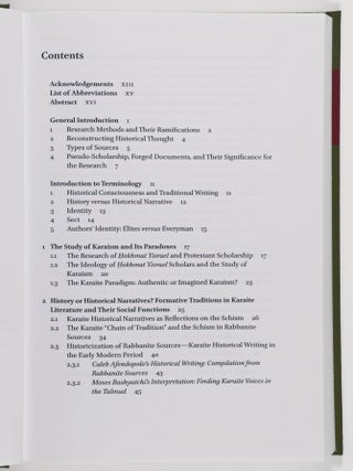 Historical Consciousness, Haskalah, and Nationalism among the Karaites of Eastern Europe