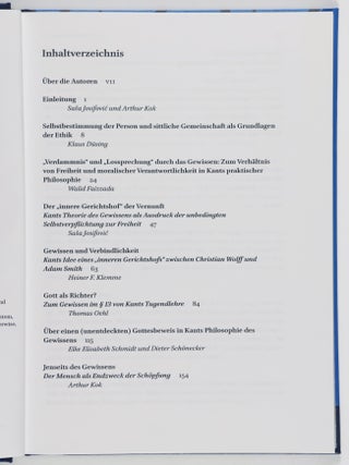 Der „innere Gerichtshof“ der Vernunft. Normativität, Rationalität und Gewissen in der Philosophie Immanuel Kants und im Deutschen Idealismus