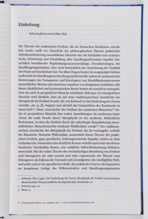 Der „innere Gerichtshof“ der Vernunft. Normativität, Rationalität und Gewissen in der Philosophie Immanuel Kants und im Deutschen Idealismus