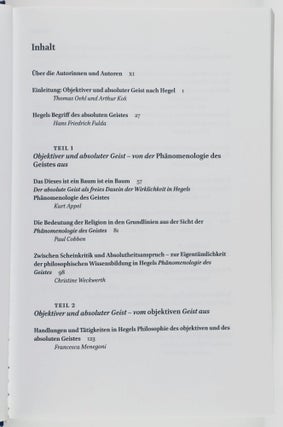 Objektiver und absoluter Geist nach Hegel. Kunst, Religion und Philosophie innerhalb und außerhalb von Gesellschaft und Geschichte