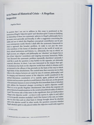 Objektiver und absoluter Geist nach Hegel. Kunst, Religion und Philosophie innerhalb und außerhalb von Gesellschaft und Geschichte