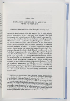 The Veil of Moses: Jewish Themes in Russian Literature of the Romantic Era