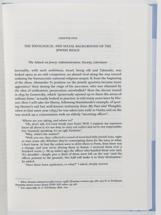 The Veil of Moses: Jewish Themes in Russian Literature of the Romantic Era