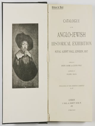 Catalogue of the Anglo-Jewish Historical Exhibition, Royal Albert Hall, London, 1887. Edition De Luxe. Publication of the Exhibition Committee, No. IV