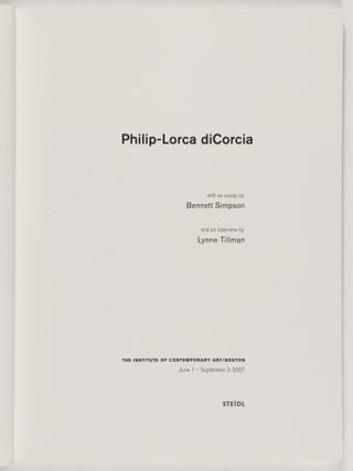 Philip-Lorca diCorcia