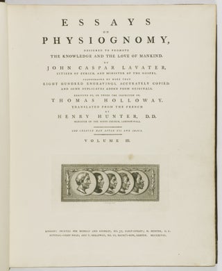 Essays on Physiognomy, Designed to Promote the Knowledge and the Love of Mankind (4 of 5 Vols.)
