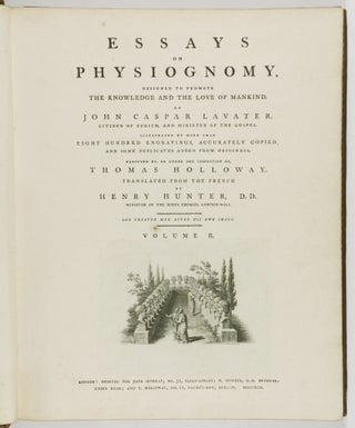 Essays on Physiognomy, Designed to Promote the Knowledge and the Love of Mankind (4 of 5 Vols.)