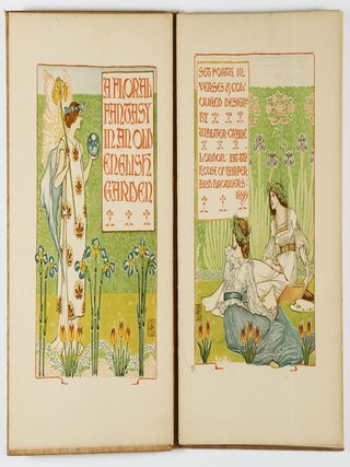 A Floral Fantasy in An Old English Garden