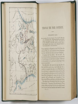 Through the Dark Continent or The Sources of the Nile Around the Great Lakes of Equatorial Africa and Down the Livingstone River to the Atlantic Ocean. 2 Vols.