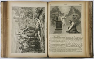 Illustrirte Pracht Bibel für Israeliten in dem masoretischen Text und neuer deutscher Uebersetzung mit erläuternden Bemerkungen. 3 Vols.