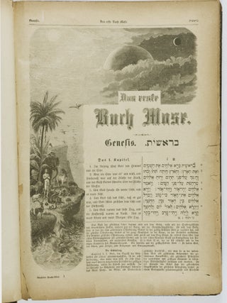 Illustrirte Pracht Bibel für Israeliten in dem masoretischen Text und neuer deutscher Uebersetzung mit erläuternden Bemerkungen. 3 Vols.