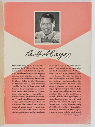 PM December-January 1939/40. Vol 1 No 2. [COVER BY HERBERT BAYER]