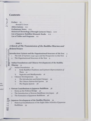 Gyōnen’s Transmission of the Buddha Dharma in Three Countries