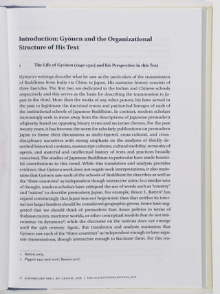 Gyōnen’s Transmission of the Buddha Dharma in Three Countries
