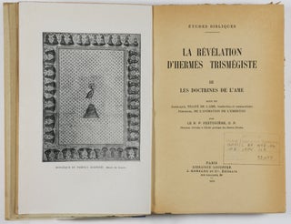 La Révélation D'Hermes Trismégiste (The Revelation of Hermes Trismegistus) 4 Vols.