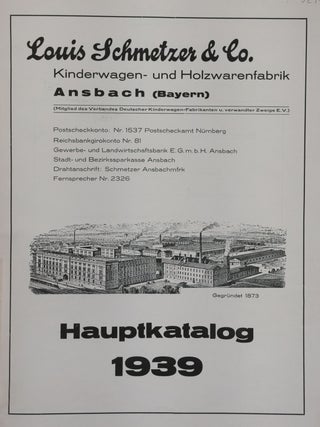 Louis Schmetzer & Co. Kinderwagen und Holzwarenfabrik (Stroller and Wooden Goods Factory)