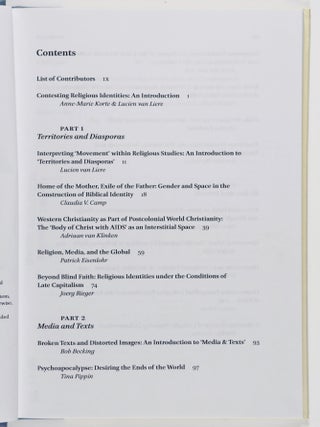 Contesting Religious Identities. Transformations, Disseminations and Mediations