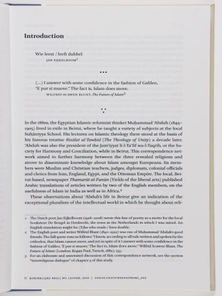 Muḥammad ʿAbduh and His Interlocutors: Conceptualizing Religion in a Globalizing World