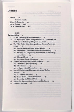 Raffaele Pettazzoni and Herbert Jennings Rose, Correspondence 1927–1958 The Long Friendship between the Author and the Translator of The All-Knowing God. With an Appendix of Documents