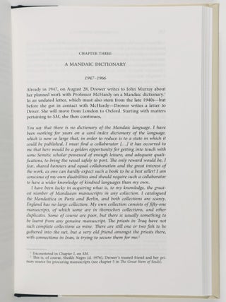 Lady E. S. Drower's Scholarly Correspondence: An Intrepid English Autodidact in Iraq