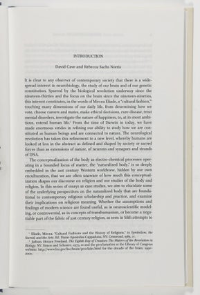 Religion and the Body : Modern Science and the Construction of Religious Meaning