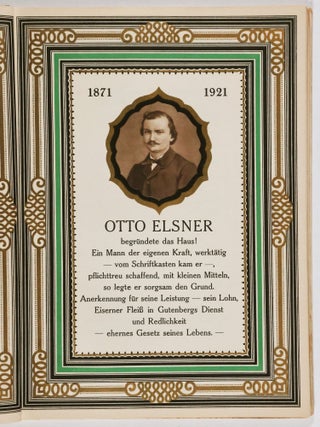 50 Jahre Elsner Druck. Blätter der Erinnerung (50 Years Elsner Printing. Pages of Remembrance)