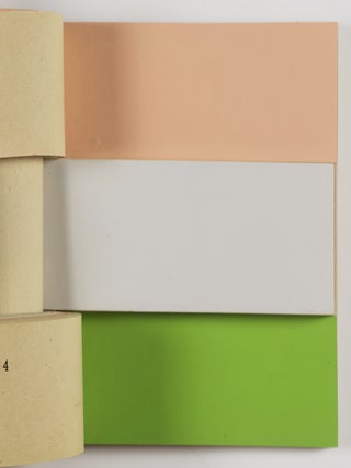 Baumanns Neue Farbtonkarte System Prase Block VII (Baumann's New Color Tone Card System Prase Block VII)