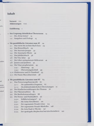 Parabiblica Latina. Studien zu den griechisch-lateinischen Übersetzungen parabiblischer Literatur unter besonderer Berücksichtigung der apostolischen Väter = Parabiblica Latina. Studies on the Greek-Latin translations of parabiblical literature with special attention to the apostolic fathers