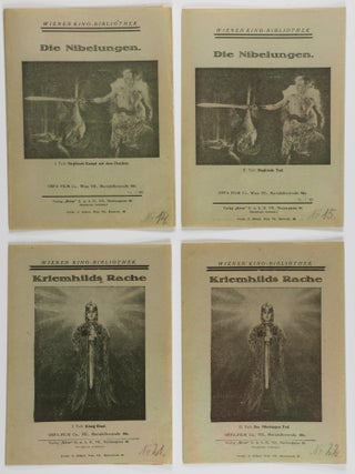 Item #53238 Die Nibelungen (4 Austrian Theatrical Programs). Fritz Lang, director